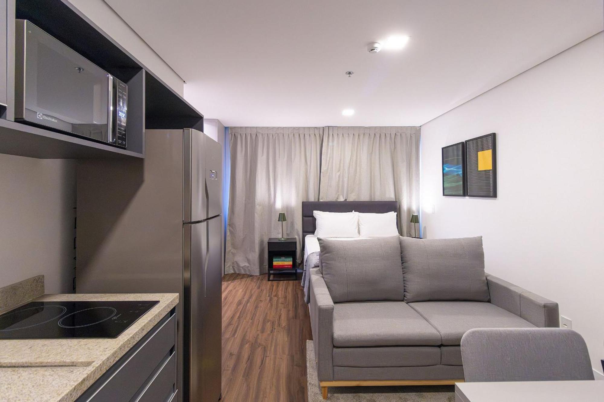 公寓 Arte Arquitetura Mariana 圣保罗